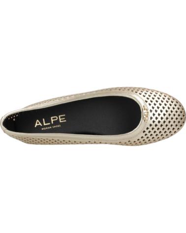 Ballerines pour Femme ALPE BAILARINAS MUJER MODELO 5418 61 COLOR ORO PLATINO