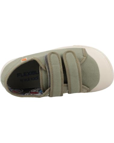 Sneaker für Mädchen und Junge VUL-LADI ZAPATOS NINO VULLADI MODELO 8195 558 COLOR VERDE KAKI