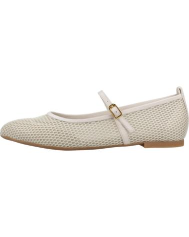 Woman Flat shoes UNISA BAILARINAS MUJER MODELO ALBEGA NFI COLOR BEIS IVORY