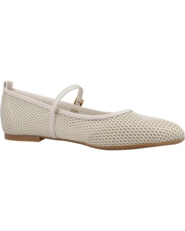 Woman Flat shoes UNISA BAILARINAS MUJER MODELO ALBEGA NFI COLOR BEIS IVORY