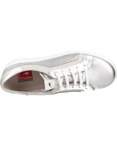 Deportivas-De-Mujer-FLUCHOS-ZAPATILLAS-MUJER-MODELO-F1997-COLOR-PLATA