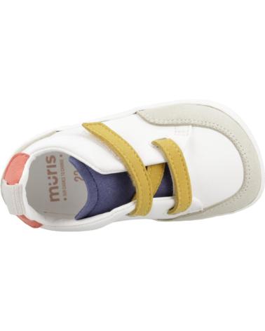 Sportivo per Bambina e Bambino MURIS ZAPATILLAS NINO MODELO TERRENOVA COLOR BLANCO DEBLU