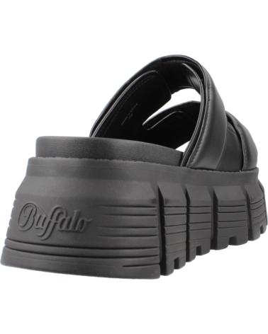 Sandalen für Damen BUFFALO SANDALIAS MUJER MODELO AVA VELARI COLOR NEGRO BLACK