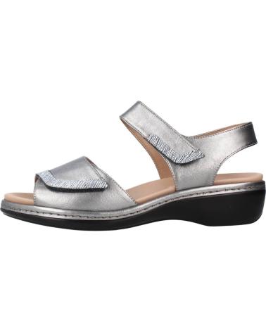 Sandali per Donna PIESANTO SANDALIAS MUJER MODELO 200802 COLOR PLATA ACERO