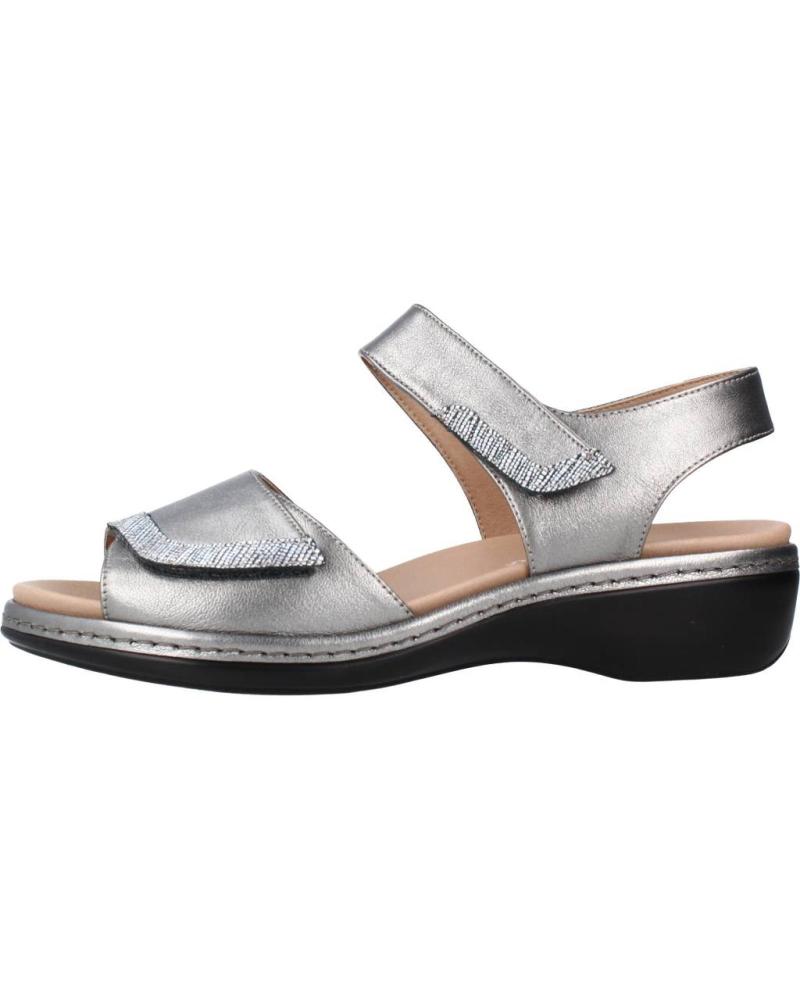 Sandali per Donna PIESANTO SANDALIAS MUJER MODELO 200802 COLOR PLATA ACERO