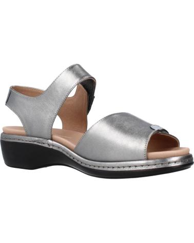 Sandali per Donna PIESANTO SANDALIAS MUJER MODELO 200802 COLOR PLATA ACERO
