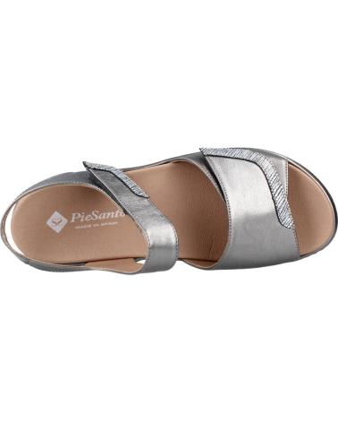 Sandali per Donna PIESANTO SANDALIAS MUJER MODELO 200802 COLOR PLATA ACERO