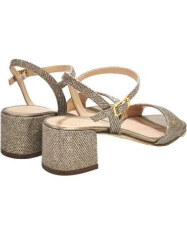 Sandálias de Mulher UNISA SANDALIA VESTIR EN TEXTIL Y PIEL CON TACON MUMM