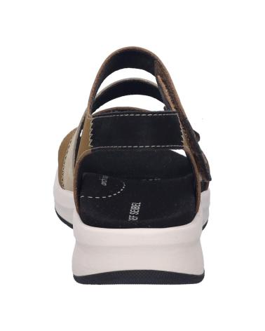 Sandali per Donna JOSEP SEIBEL ESTELLE 06 NUBUCK MARRON MARRON