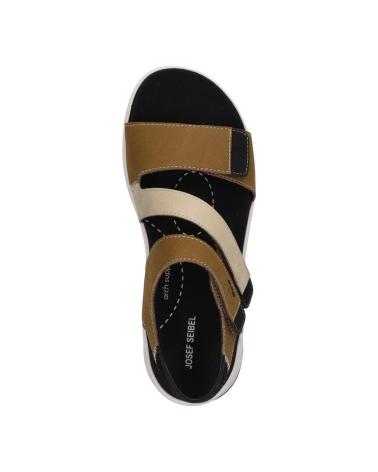 Sandali per Donna JOSEP SEIBEL ESTELLE 06 NUBUCK MARRON MARRON
