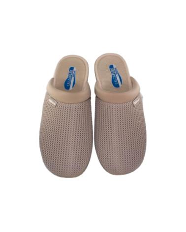DEVALVERDE ZUECO 1183 BEIGE DE ANCHO ESPECIAL