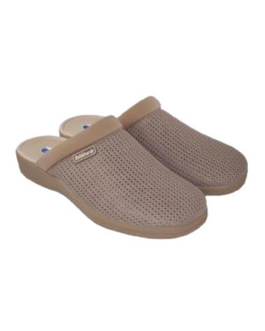 DEVALVERDE ZUECO 1183 BEIGE DE ANCHO ESPECIAL