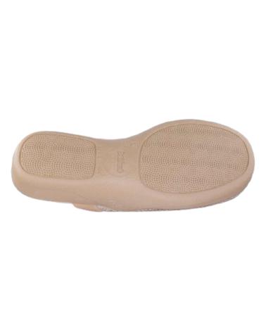 DEVALVERDE ZUECO 1183 BEIGE DE ANCHO ESPECIAL
