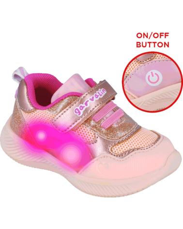 Esportes  de Menina GARVALIN DEPORTIVAS PARA CHICA GARVALIN 252801 LUCES ROSAA032