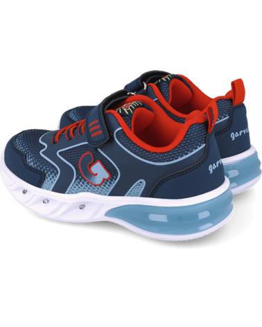 Esportes  de Menina e Menino GARVALIN DEPORTIVAS CON LUZ PARA CHICO 252828 HALO LUCES AZULMARINOA089