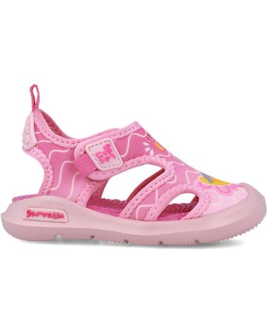 Sandálias de Menina GARVALIN SANDALIAS DE PLAYA PARA CHICA 252846 WAVE PRINT ROSAB032