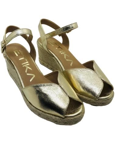 Sandálias-De-Mujer-ETIKA-SANDALIA-ESPARTENA-MUJER-ETIKA-10002-ORO
