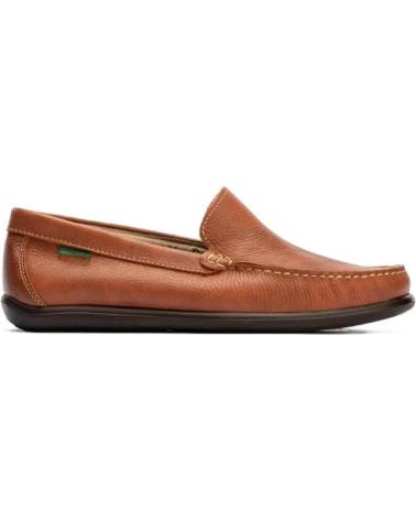 Sapatos-De-Hombre-PITILLOS-MOCASSIM DE COURO PITILLOS 40140 CASTANHO-MARRóN