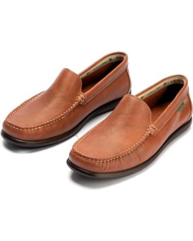 Sapatos-De-Hombre-PITILLOS-MOCASSIM DE COURO PITILLOS 40140 CASTANHO-MARRóN