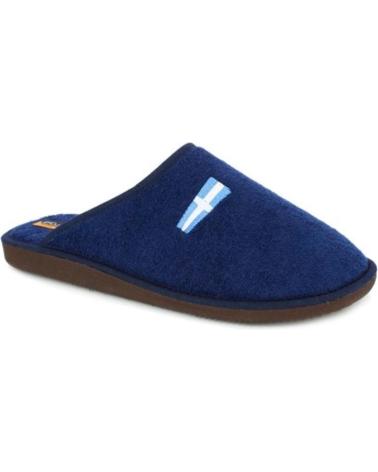 Calzado de casa de Hombre D`CUTILLAS DESCALZA RIZO DOCTOR CUTILLAS AZUL
