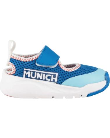 girl and boy Sandals MUNICH - ZAPATILLAS ES PARA BEBE - BABY BAGNI 04 AZUL