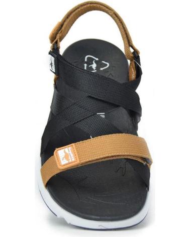 Sandalen für Herren KANGAROOS SANDALIAS DE HOMBRE K126-1 NEGRO-CAMELNEGRO-CAMEL