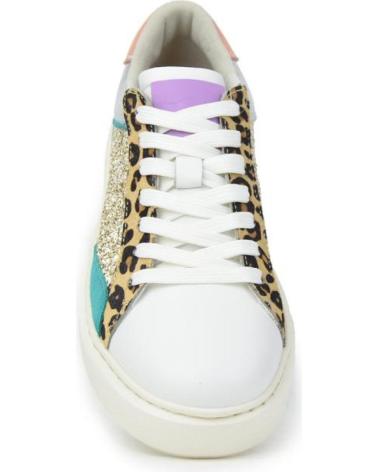 Sportivo per Donna KANGAROOS DEPORTIVAS DE MUJER K178-15 PLATA-BRIG BEIG-BLCO-LEOPPLATA-BRIG BEIG-BLCO