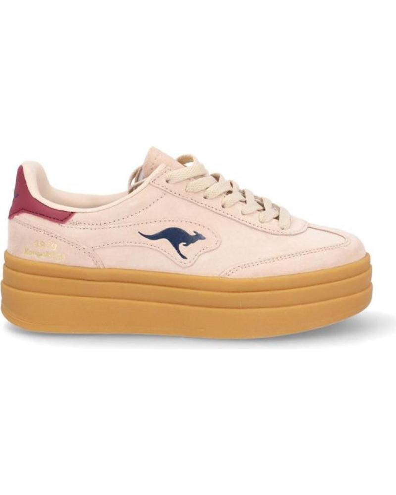 Sportivo per Donna KANGAROOS DEPORTIVAS DE MUJER K171-3 ANTE BEIGEANTE BEIGE