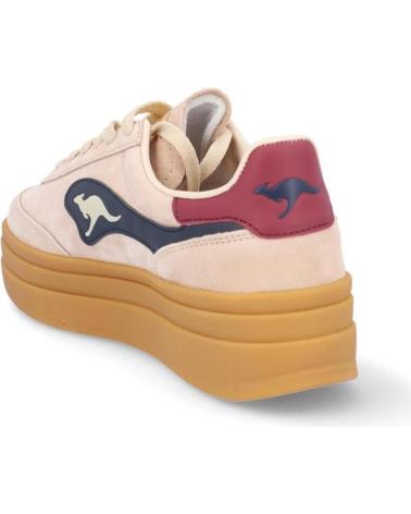 Sportivo per Donna KANGAROOS DEPORTIVAS DE MUJER K171-3 ANTE BEIGEANTE BEIGE