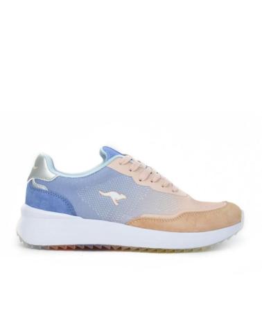 Esportes  de Mulher KANGAROOS DEPORTIVAS DE MUJER K163-4 DEGRADE AZUL-NUDEDEGRADE AZUL-NUDE