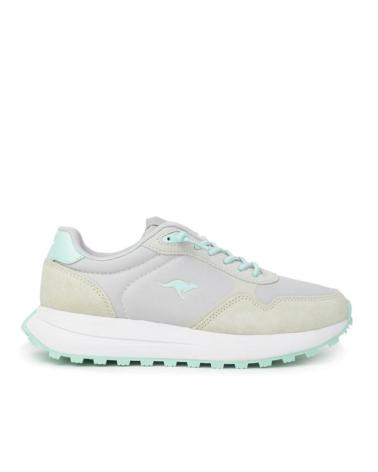 Esportes  de Mulher KANGAROOS DEPORTIVAS DE MUJER K159-9 GRIS-VERDEGRIS-VERDE