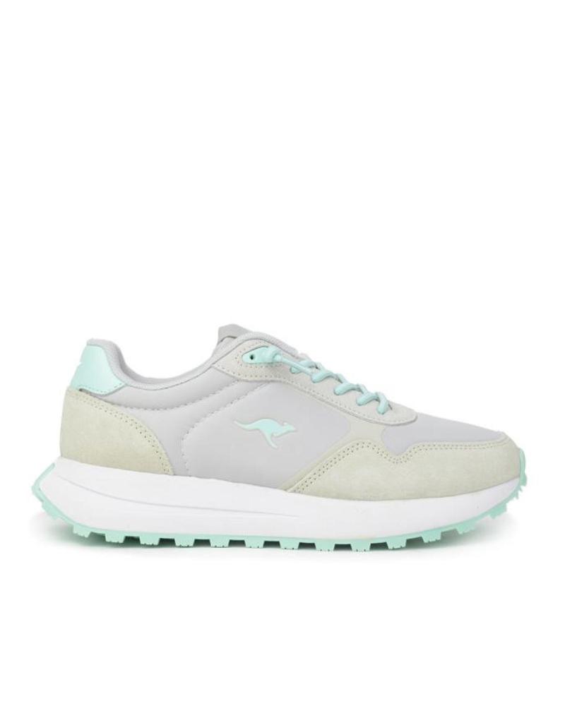 Esportes  de Mulher KANGAROOS DEPORTIVAS DE MUJER K159-9 GRIS-VERDEGRIS-VERDE