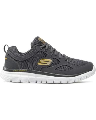 Sneaker für Herren SKECHERS BURNS AGOURA 52635 CHAR GRIS