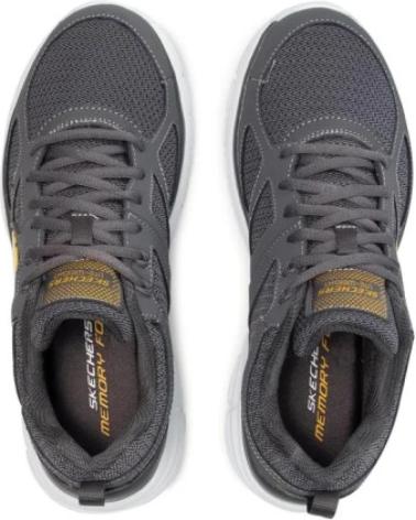 Sneaker für Herren SKECHERS BURNS AGOURA 52635 CHAR GRIS