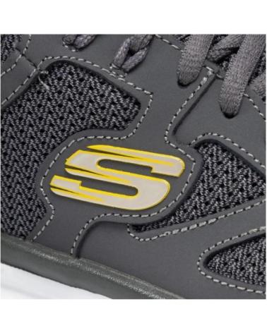 Sneaker für Herren SKECHERS BURNS AGOURA 52635 CHAR GRIS