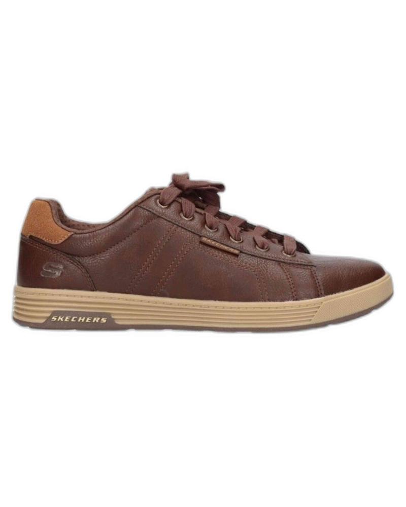 Sportif pour Homme SKECHERS ZAPATILLAS CAVELL MARRóN