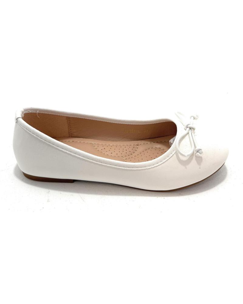 Ballerines-De-Niña-BUBBLE-BOBBLE-MANOLETINAS-NINA-BASICA-LAZO-BLANCO