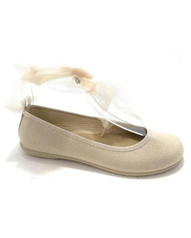Ballerines-De-Niña-DHEYMAR-MANOLETINAS-NINA-CORREA-HEBILLA-VESTIR-BEIGE