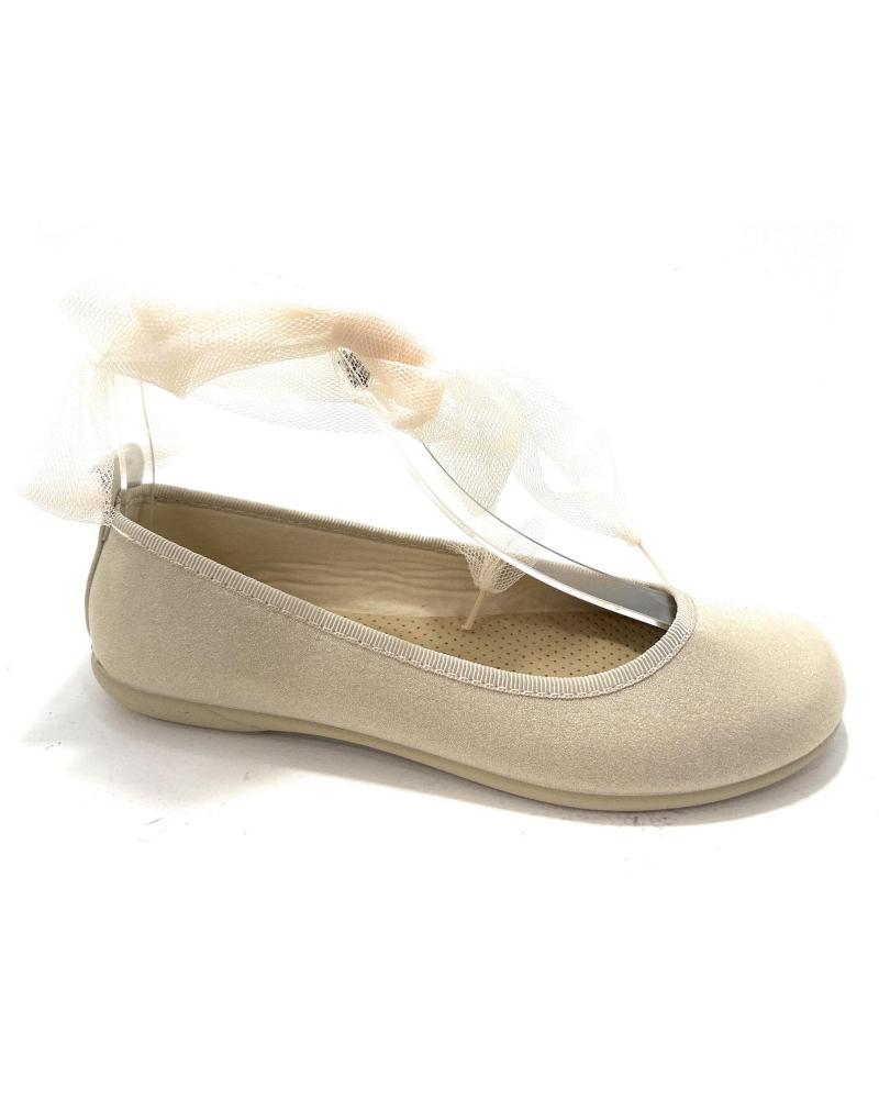 Ballerines-De-Niña-DHEYMAR-MANOLETINAS-NINA-CORREA-HEBILLA-VESTIR-BEIGE
