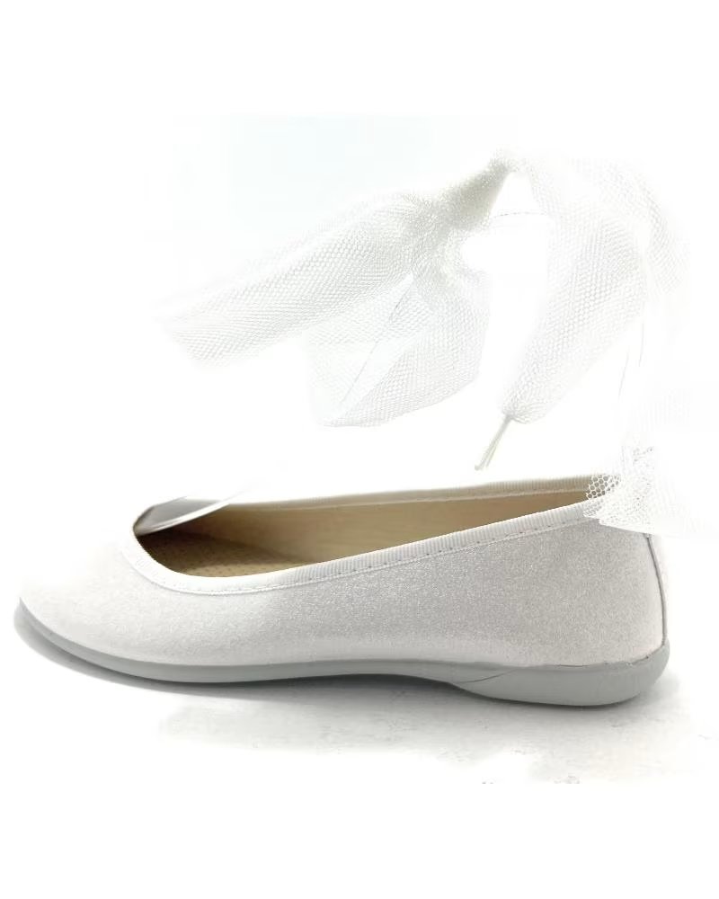Ballerines pour Fille DHEYMAR AVEC BRIDE ET BOUCLE POUR BLANCO