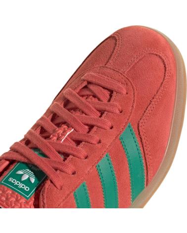 Sportif-De-Hombre-ADIDAS-GAZELLE-INDOOR-JH5407-PRELOVED-SCARLET---COURT-GREEN---CLOUD-RED