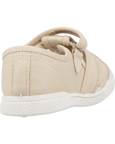 Sportif pour Fille et Garçon BLANDITOS SANDALIA DE LONA CERRADA BY CRIOS BEIGE