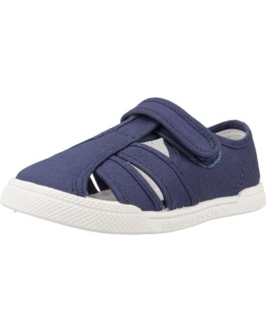 Deportivas de Niña y Niño BLANDITOS SANDALIA DE LONA CERRADA BY CRIOS AZUL