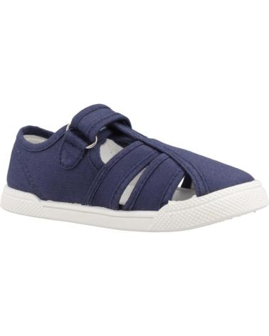 Deportivas de Niña y Niño BLANDITOS SANDALIA DE LONA CERRADA BY CRIOS AZUL