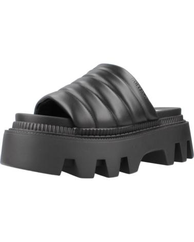 Woman Sandals BUFFALO SANDALIAS MUJER MODELO FLORA MULE QUILT COLOR NEGRO BLACK