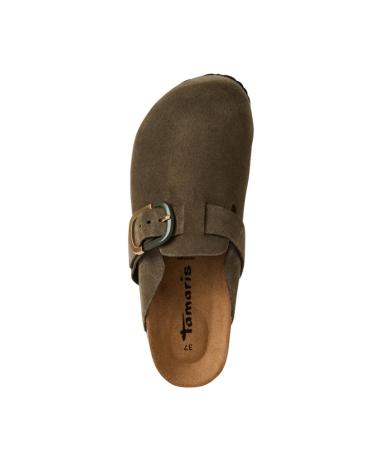 Woman Clogs TAMARIS ZUECO DE MUJER 722 OLIVE