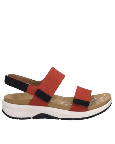 Sandali per Donna JOSEP SEIBEL ESTELLE 04 NUBUCK ROJO ROJO