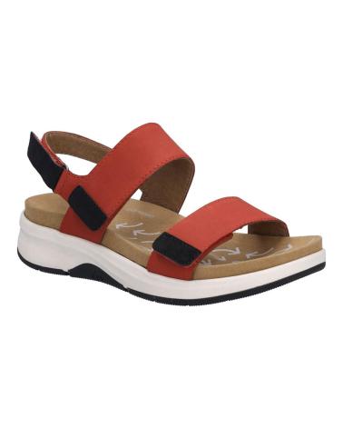 Sandali per Donna JOSEP SEIBEL ESTELLE 04 NUBUCK ROJO ROJO