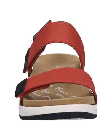 Sandali per Donna JOSEP SEIBEL ESTELLE 04 NUBUCK ROJO ROJO