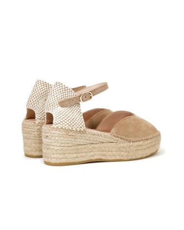 Woman Sandals MACARENA CUNAS JAVA22 BEIGE